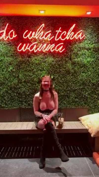 Just doing what the sign told me to do [GIF]