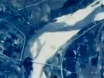 They hit the bridge!