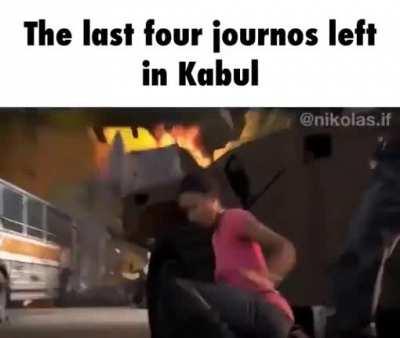 Least screwed forgin journalist is all of Afghanistan