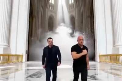 Lvl 67 goy sayborg çarli kirk agarthanın beş büyük rahibi tarafından kutsanıyor