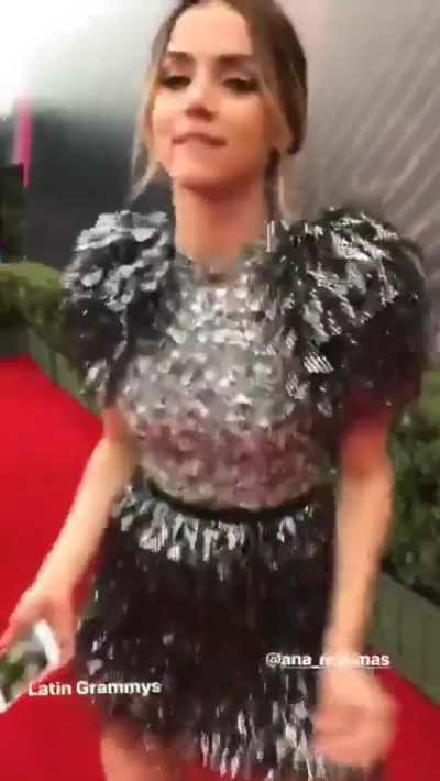 Ana in Latin Grammy awards back in 2017