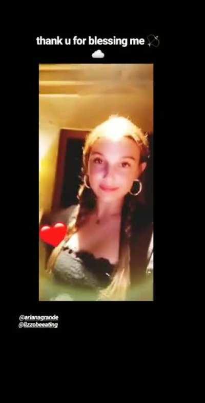 Singing (Insta Story)