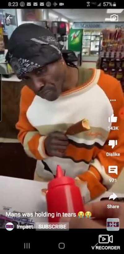 His soul left his body