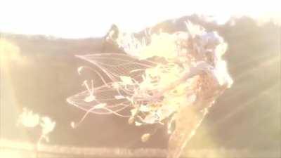 This Kinetic Sculpture made from stainless steel wires (Robin Wight)