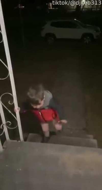 To run away from home