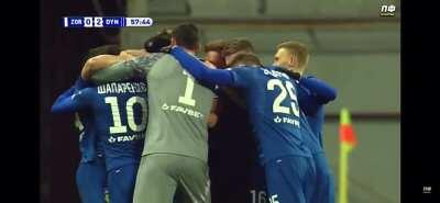 Zorya Luhansk 0-[2] Dynamo Kyiv: Serhiy Sydorchuk 58’ (Great goal!!)
