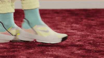 Nike's first completely hands-free shoe designed for people with disabilities.