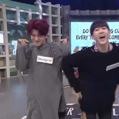 Minnie, binnie double aegyo kings power 😭😭