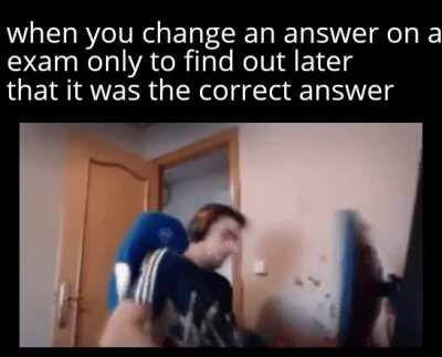 I should not have done that