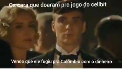 morte ao cellbit, só pq fugiu para a Colômbia n significa q n vamos apanhá-lo, soldados