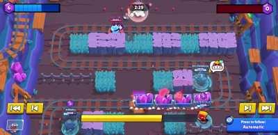 Squeak's attack sticks to minecarts and is dragged along. A little gimmicky, but I can think of some uses for it.