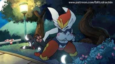 Lucky cinderace [MF] (Blitzdrachin)