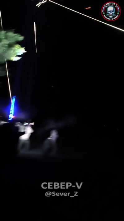 RU POV: One night of the mobile air defense group intercepting long-range strike UAVs 