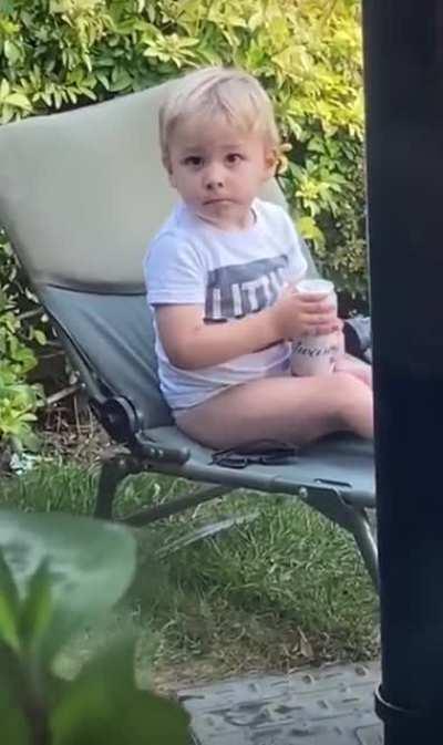 Kid got hammered lmao