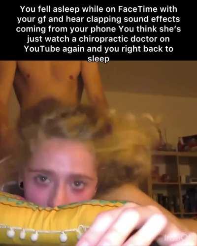   She’s just on YouTube 