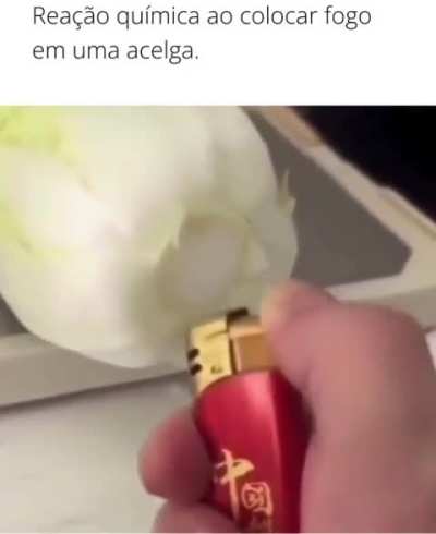 Reação Química... Inesperada?