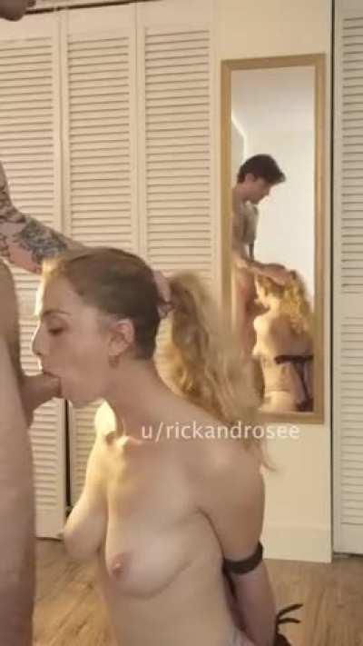 It has to be hands free when your arms are tied