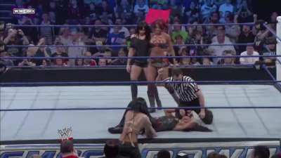 Aksana and Alicia Fox standing tall together