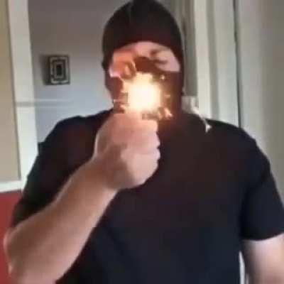 Setting off a couple of bangers up your nose