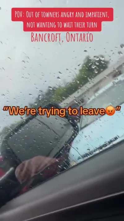 Karen was upset! She was feeling more entitled than everybody else and felt she didn’t need to wait to leave the parking lot, she just had the right to go against the flow of traffic in the lot and cut people off, until she got out and begun our conversat
