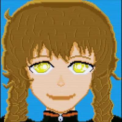A heartfelt fan pixel-art animation for the best girl of Steins;Gate
