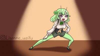 Stick bugged! - animated by Lisanne_waifu (OC by u/Merryweather)