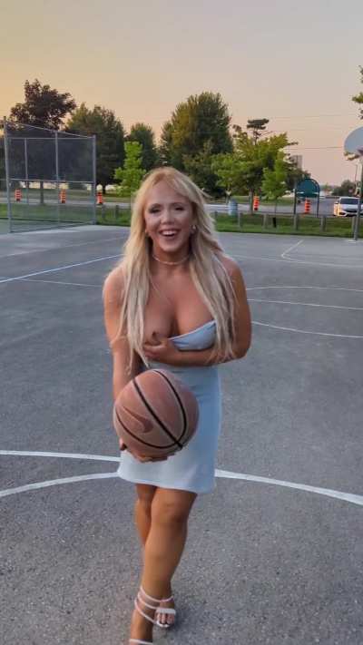 Didn't have the right attire but I'm always up for fun 