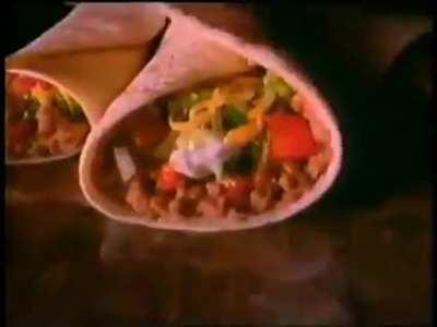 Taco Bell 2 for 1 Blockbuster commercial (1994)