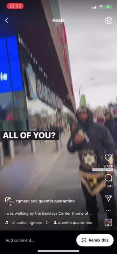 Getting a little scary out there