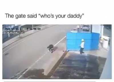 Blursed gate