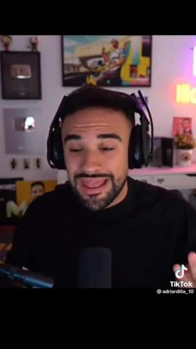 yo en los directos de guibel