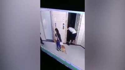 Man falls to his death in an elevator shaft after his impatient son opens the door too early