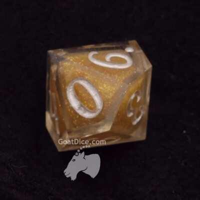 [ART]Celeste: A Liquid Core Dice Set by Goat Dice