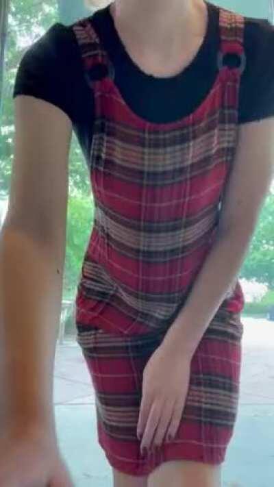 Quick double flash for the window shoppers..think they saw?[GIF]