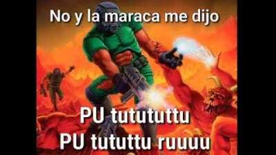 No y la maraca me dijo...