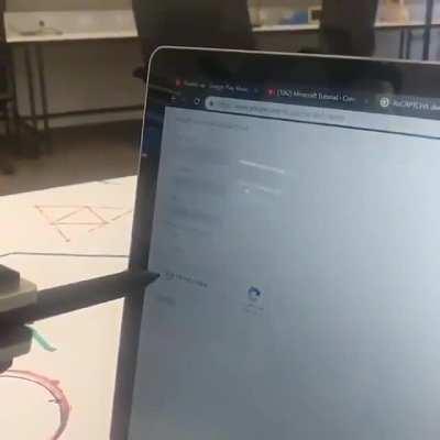 A robot verifying that it is not a robot