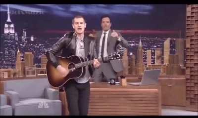 Haven’t been posting that much on here as of late, might as well share this video of Andrew playing the Spider-Man theme