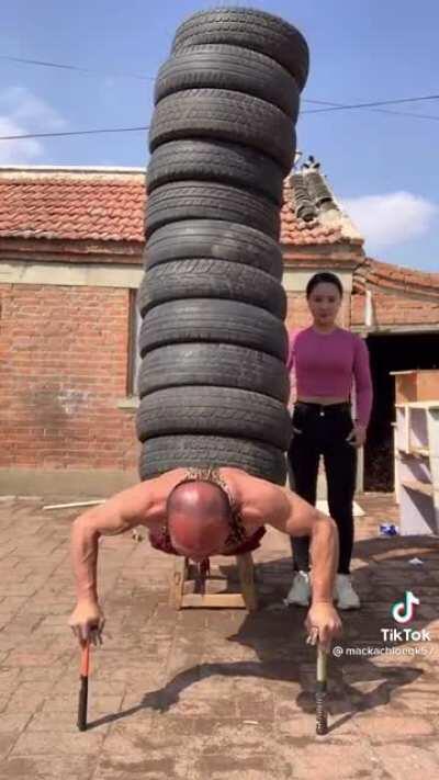 This guy, training for the big war.