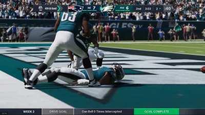 I love the new ball tickle celebration