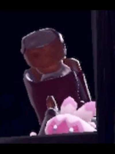 decided to make a meme of an image of tinkaton with one winged angel