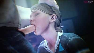 Kara face-fuck (Fugtrup) [Detroit: Become Human]