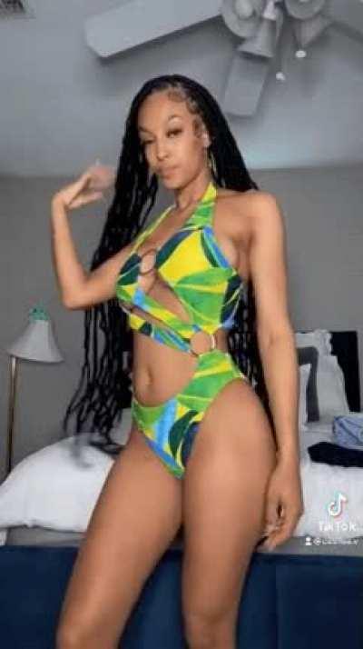 New Model tries on haul