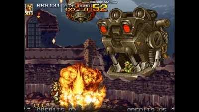 Super Scary Special - Heavy Weapons Guy battles an Evil Animatronic led by Merasmus ! Metal Slug 4 - Boss #4