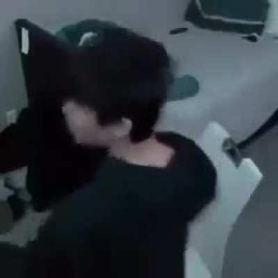 Caught 'ya lackin' there