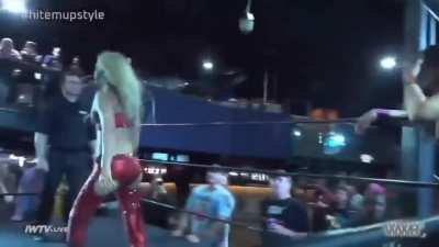 On WWR+ Hit Em Up Style: Kayla Sparks vs Alisha Edwards