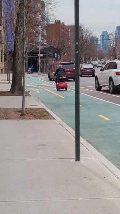 I heard a few people claim older folks need cars yesterday. That is incorrect, what they need are streets without cars