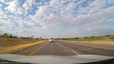 I was distracted for only a couple seconds. Not a scratch, could have been much worse.