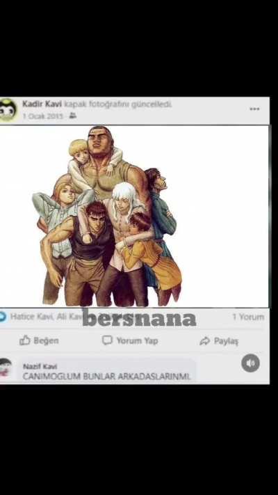 evet anne ama beyazlı olanla küsüz