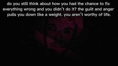 Past mistakes can never be forgiven in your eyes.