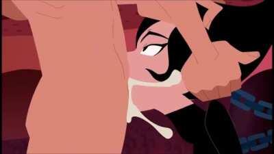 Ashi deepthroated by Jack
